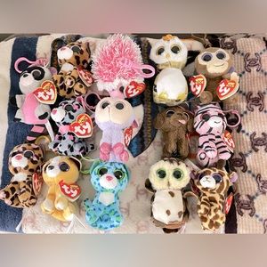 TY Beanie Boos and Babies Collections keychain